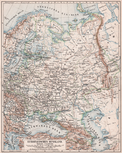 Europaeisches Russland 1900